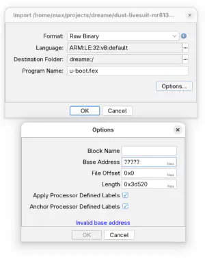 Ghirda load dialog